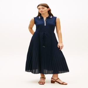 슬리브리스 피케 폴로 원피스