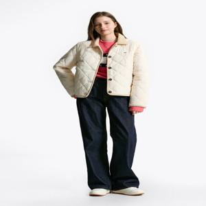 크롭 퀼팅 패딩