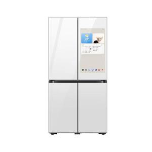 삼성전자 Bespoke AI 패밀리허브 4도어냉장고(AI 비전 인사이드) RM90F91B1W[864L]