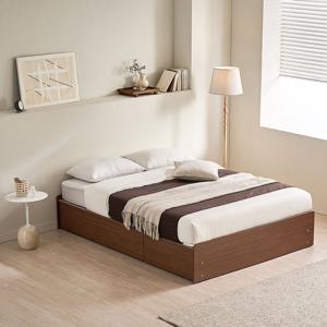 장인가구 [비밀특가] 장인가구 페이즈 무헤드 평상형 서랍 수납 침대프레임K본넬(230,주문제작)