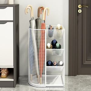 히키스 메쉬 철제 스탠드 대용량 우산꽂이 카페 미용실 R02