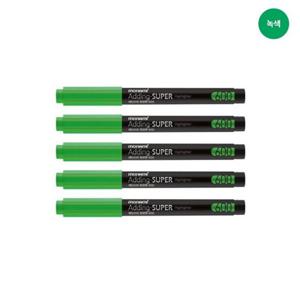오피스넥스 모나미 에딩슈퍼형광펜(녹색 12자루 4.0mm)