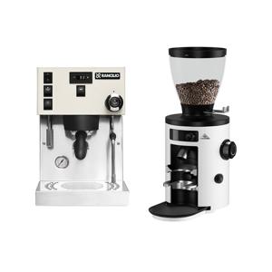 란실리오 실비아 프로 X + 말코닉 X54 세트 반자동 에스프레소 커피 머신 그라인더