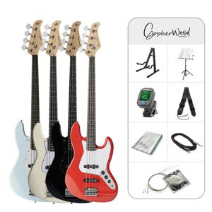 고퍼우드 고퍼우드 J-Classic II(J클래식2) 베이스 전기기타 풀패키지
