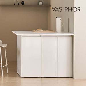 바스포르 [비밀특가] 바스포르 토르타 아일랜드 식탁홈바테이블 보조수납장 조리대 1100 전체수납형
