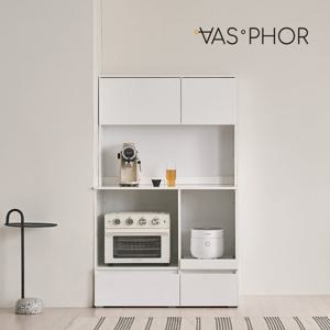 바스포르 [비밀특가] 바스포르 토르타 광파오븐 렌지대 주방 밥솥 선반 수납장 아일랜드 오픈형 1000 +도어 상부장세트