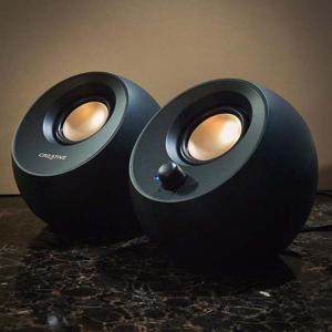 CREATIVE [크리에이티브] PEBBLE V3 블루투스 지원 스피커 (블랙)