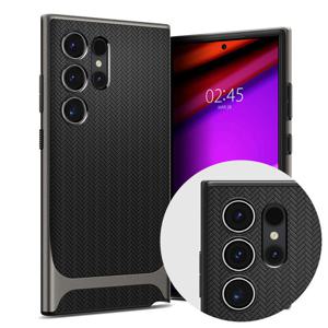 슈피겐 슈피겐 갤럭시S24 울트라 케이스 헤링본 패턴 네오하이브리드