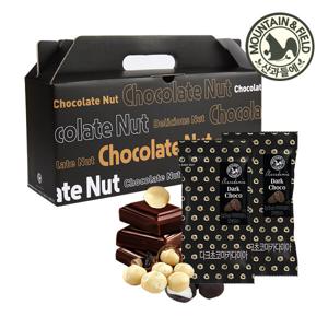 [산과들에] 다크초코 마카다미아 20봉 선물세트 (초코볼선물)