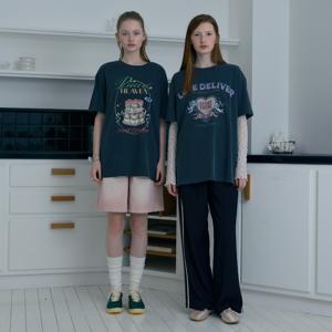 [쥬시쥬디] 피그먼트 그래픽 티셔츠 3종 택1 J1ST3H02