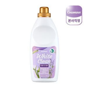[체험팩] 컨센서스 화이트클린 섬유유연제 라벤더앤뱀부 1L