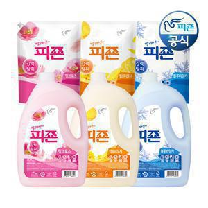 피죤 섬유유연제 3.1L 용기 x 1개+2100ml 리필 x 1개