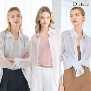 [최초 가격인하] 디아루체 썸머 시스루 글리터 에어리 셔츠 3종