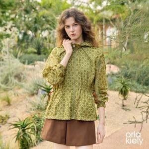 올라카일리 26SS Optical Flower 나일론점퍼 1종