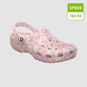[크록스] 클래식 컨페티 클로그 서밋 핑크 밀크/멀티 212462-7AJ 212462