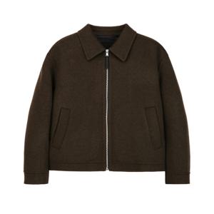 [질스튜어트뉴욕] 다크카키 핸드메이드 카라 블루종 JNJU5D201 JU5D201K3