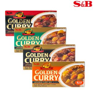[공식수입]SB 에스비 골든카레 220g 4종 2가지맛 4개 골라담기