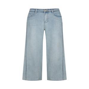 [보니스팍스] 주머니 로고 자수 와이드 데님 팬츠 (B1G25DSL650) B1G25DSL650