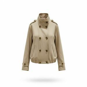 [지고트] 하이넥 더블버튼 점퍼 JS3E0JP501 JS3E0JP50