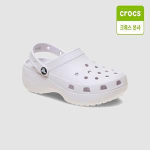 [크록스] 클래식 플랫폼 클로그 우먼 그레이프 아이스 206750-5DK 206750