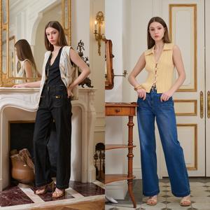 V19.69 ITALIA Classico 26SS 스트레이트 썸머 데님 팬츠