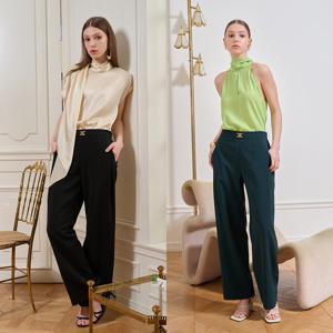 V19.69 ITALIA Classico 26SS 클래시코 골드버클 썸머 팬츠