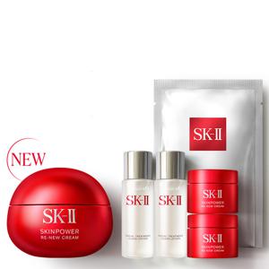 [SK-Ⅱ] (4A) 에스케이투 sk2 SK-II NEW 스킨파워 리뉴크림 80g 세트