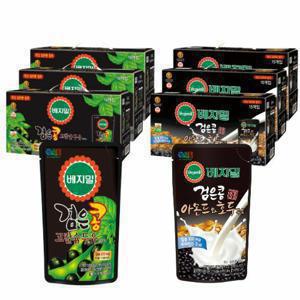 [정식품] 베지밀 총 90팩 (검은콩 고칼슘두유 190ml x 45팩 + 검은콩 아몬드호두 두유 190ml x 45팩)