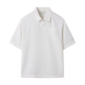 [커스텀멜로우] 화이트 베이직 폴로 티셔츠 C9TAM25511WHX C9TAM25511WH