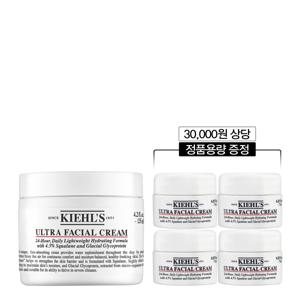 [키엘][4S] 울트라 훼이셜 수분크림 125ml 세트  (+30,000원 상당 정품용량 증정)