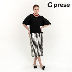 [G.prese] 지프레세 26SS 스트라이프 썸머 스커트