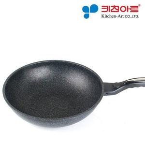 키친아트 첼로 양면마블코팅 궁중팬 30cm