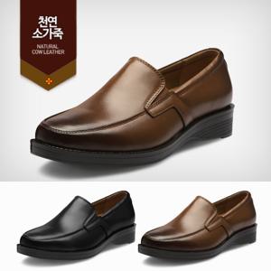 [무료배송][Mooda]Stylish 소가죽 남성 캐주얼로퍼 [Jave-Slip]