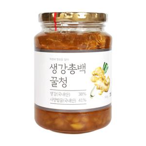 [이고장식품] 생강총백꿀청 500g/꿀함량 41%