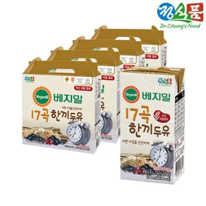 [정식품] 베지밀 17곡 한끼 두유 190ml × 64팩