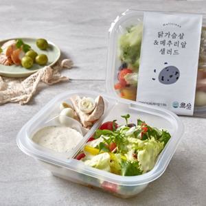 홀리셔스 한 끼 샐러드 5종5팩+파우치 샐러드3팩