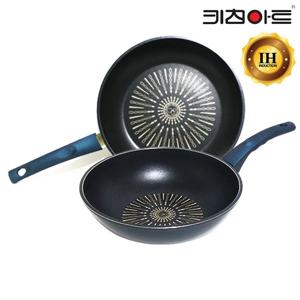 키친아트 까사 티타늄 인덕션 후라이팬2종30+30궁