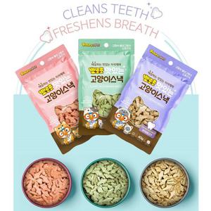 뽀로로 고양이스낵 40g x120팩 고양이 치석 입냄새제거