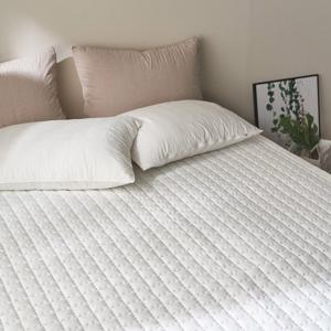 아밍 레벤 오가닉 면 60수 피그먼트 워싱 침대패드 Q