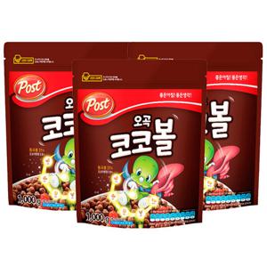 포스트 오곡코코볼 1kg x 3개