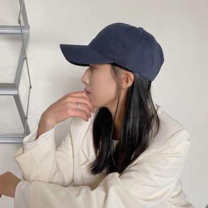 데일리템 여성 데일리 무지 스트랩 야구모자 볼캡