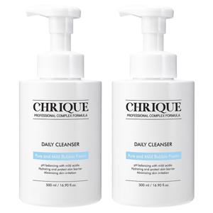 크리크 보들보들하고 부드러운 약산성 퓨어 앤 마일드 버블 폼 데일리 클렌져 500ml x 2개