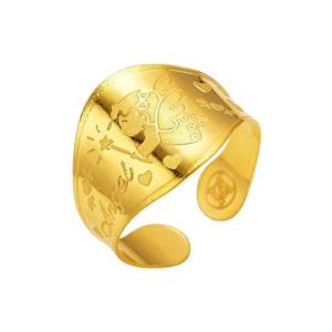 갤러리아_아기 순금 돌반지 엔젤 24K 0.5g 백일 조카 선물