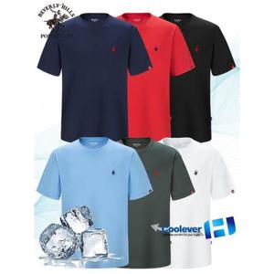[비버리힐즈폴로클럽]남여공용 쿨에버 냉감 라운드  반팔 티셔츠