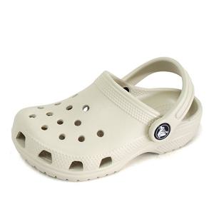 크록스 클래식 토들러 주니어 클로그 본 베이지 206990-2Y2