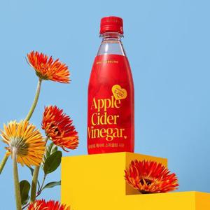 [인테이크] 슈가로로 애사비 스파클링 사과 24병 (사과초모식초 5,200mg)