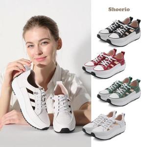 [슈리오]슈리오 소가죽 라인 스니커즈