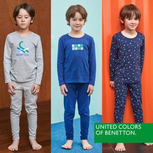 [베네통 언더웨어][베네통] 베네통 키즈 모달 코튼 남아 동내의 6종 풀세트 BNBIN4O040506