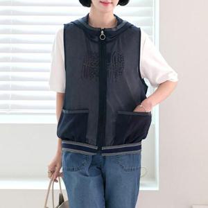 [엄마옷 로즈맘] 파림후드조끼