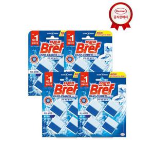 [헨켈]변기세정제 브레프 듀오큐브 4P x 4개